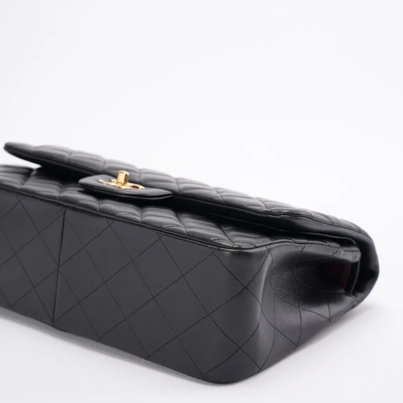 Chanel Classic Double Flap Bag Jumbo Schwarz 2020