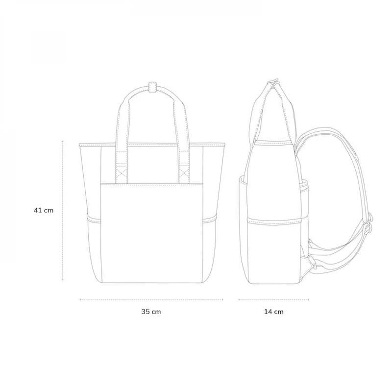 Kapten & Son Lindby Diaper Backpack Sandstone