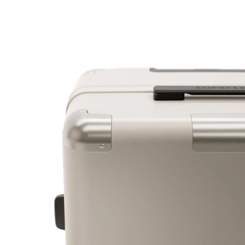 Kapten & Son Hartschalen Koffer Polycarbonat Heathrow Check Sandstone 70 cmL