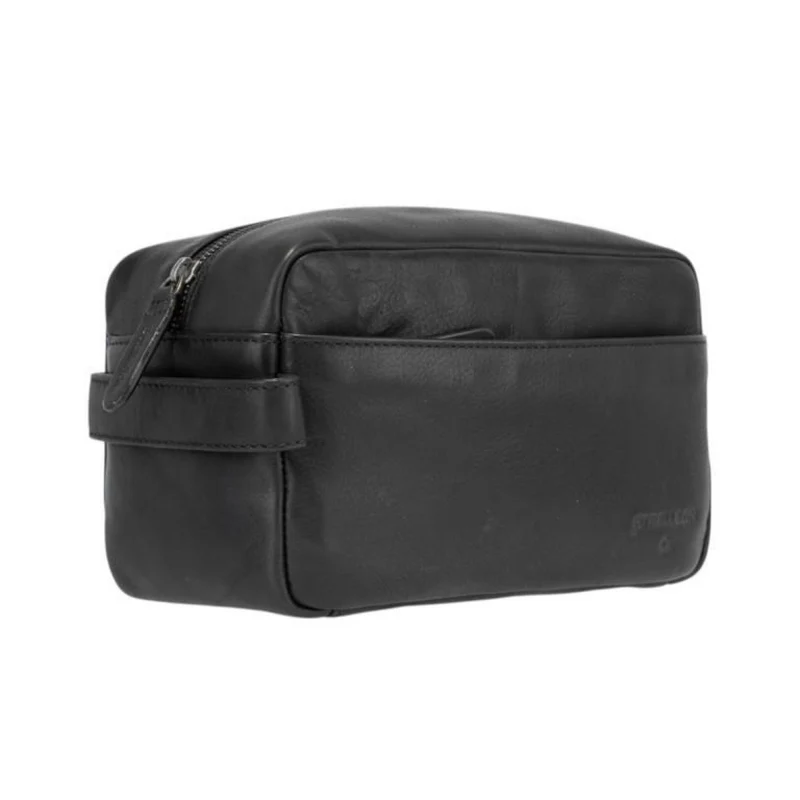 Strellson stratford 2.0 dick washbag Kulturbeutel Leder shz black