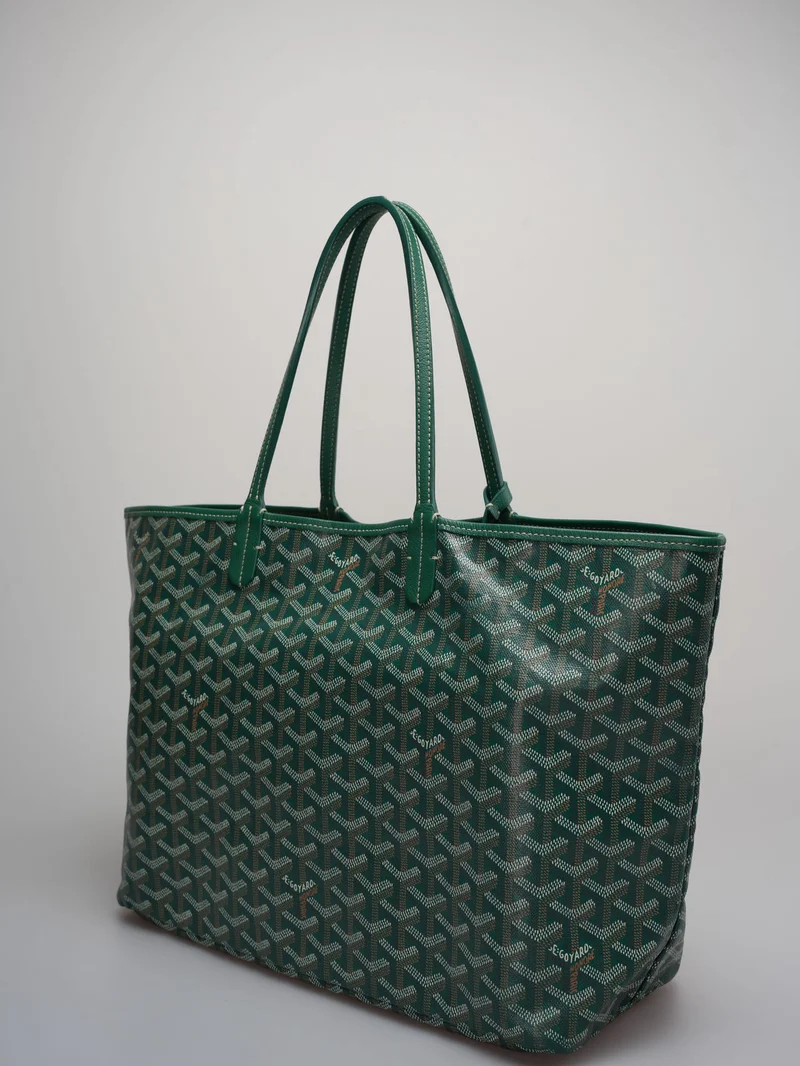 Goyard Saint Louis PM Grüne Schultertasche Grün