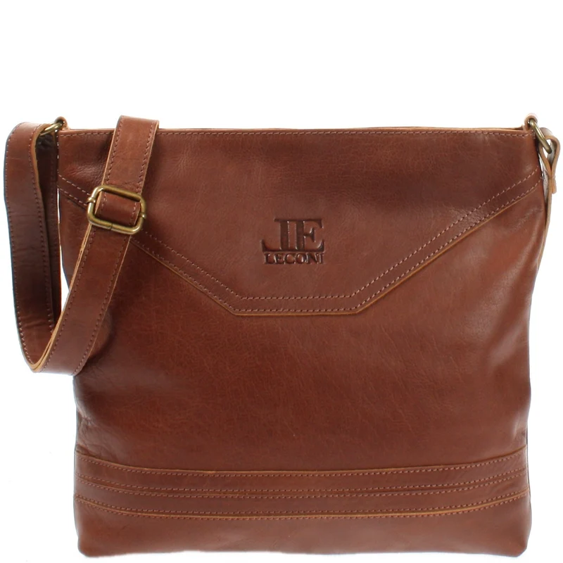 Umhängetasche Ledertasche Damen Schultertasche Leder braun LE0066