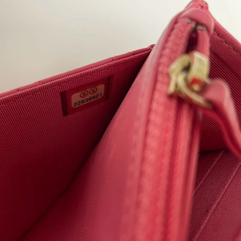 Chanel Wallet on Chain (woc) Tasche Pink Emoticon