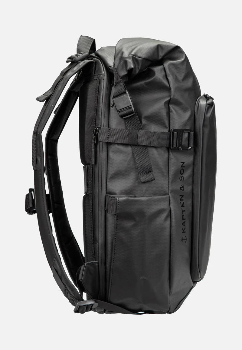 Lisbon Pro Rolltop S All Black - Rucksack