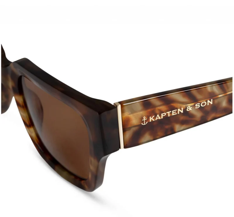 Kapten & Son Sonnenbrille Seville Havana - Tortoise Brown