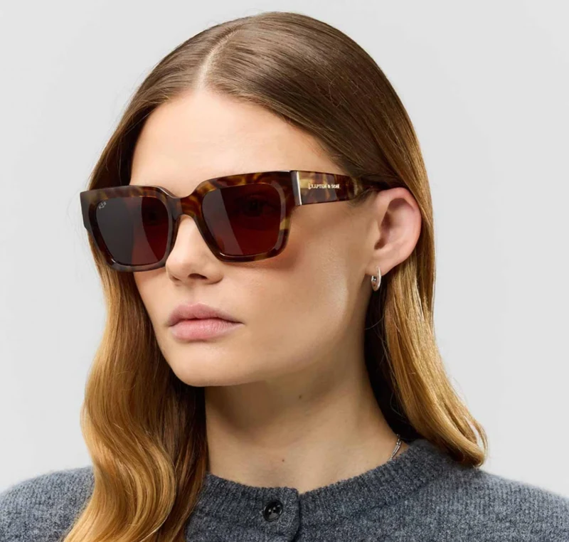 Kapten & Son Sonnenbrille Seville Havana - Tortoise Brown