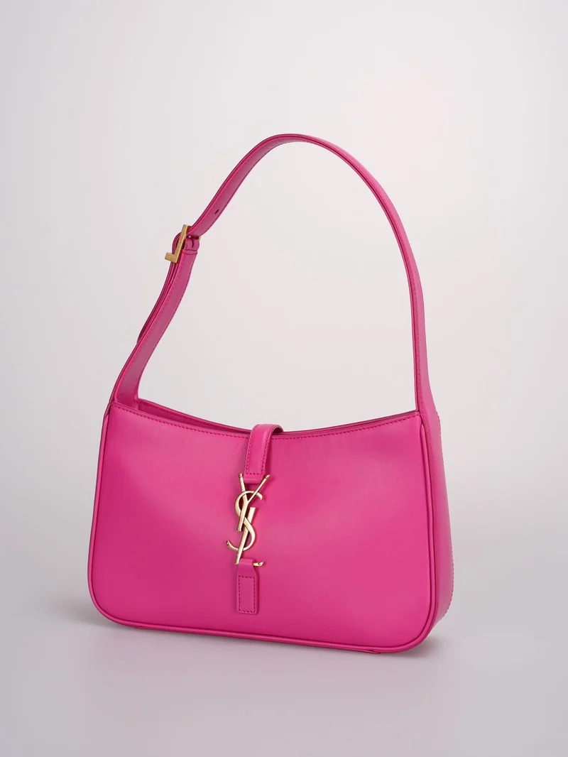 Saint Laurent 5 a 7 Fuchsia Hobo-Tasche