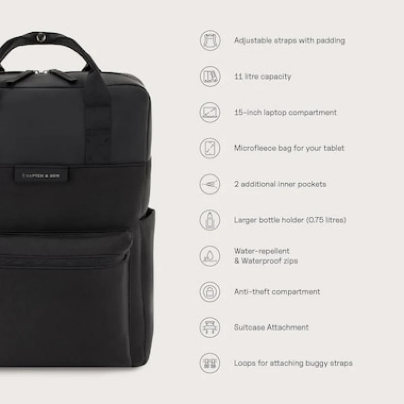 Kapten & Son Rucksack Bergen Pro Greige