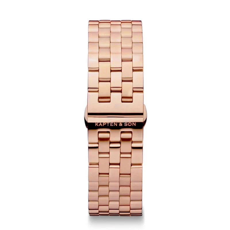 Kapten And Son Uhrenarmband Steel Strap Rose Gold 20Mm