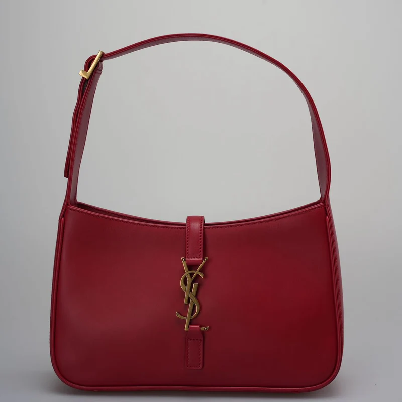 Saint Laurent Le 5 À 7 Hobo-Tasche mit Logoplakette