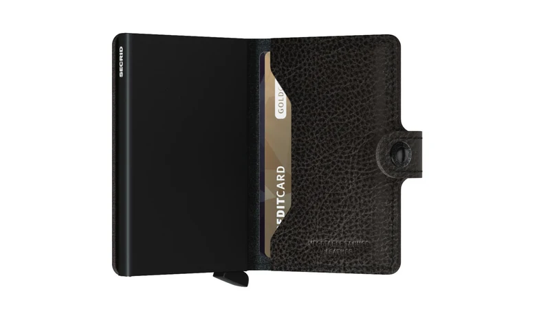Secrid Miniwallet Vegetable Tanned Black-Black
