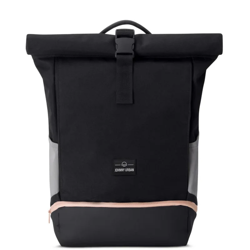 Johnny Urban Rucksack Allen Medium Schwarz-Rosa