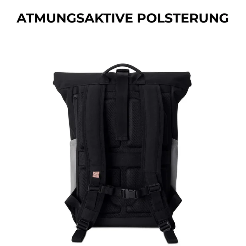 Johnny Urban Rucksack Allen Medium Schwarz-Rosa