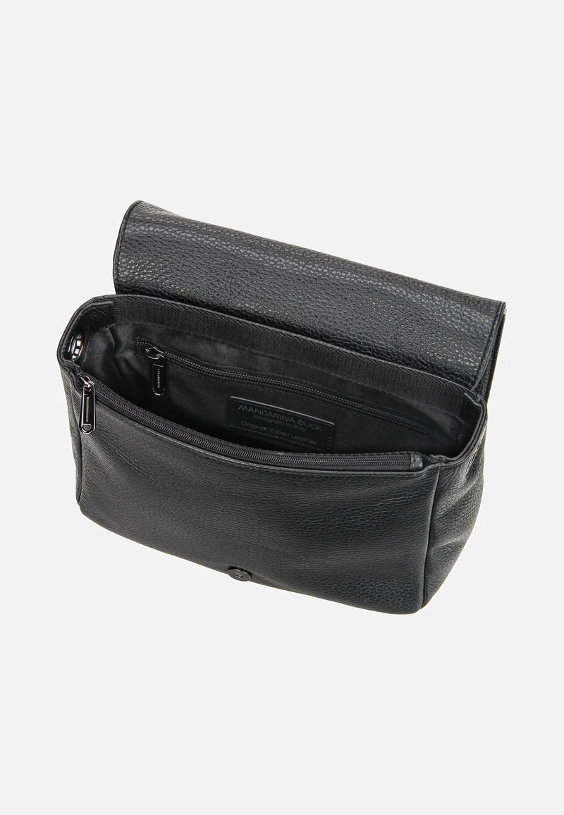 Mellow Leather Hunting Bag FZT69 Nero - Crossbody Bag