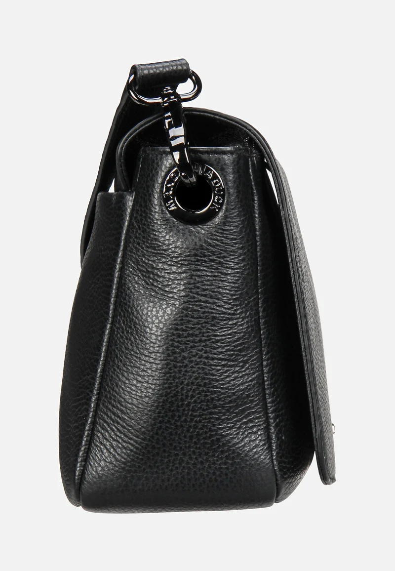 Mellow Leather Hunting Bag FZT69 Nero - Crossbody Bag