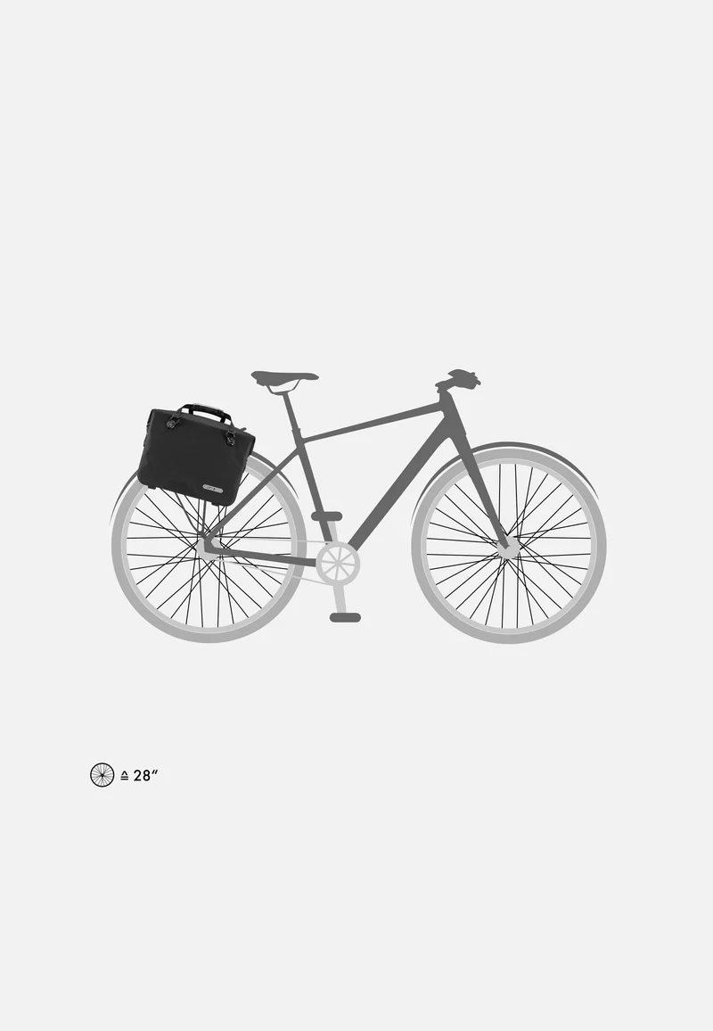 Office-Bag QL2.1 Schwarz - Fahrradtasche