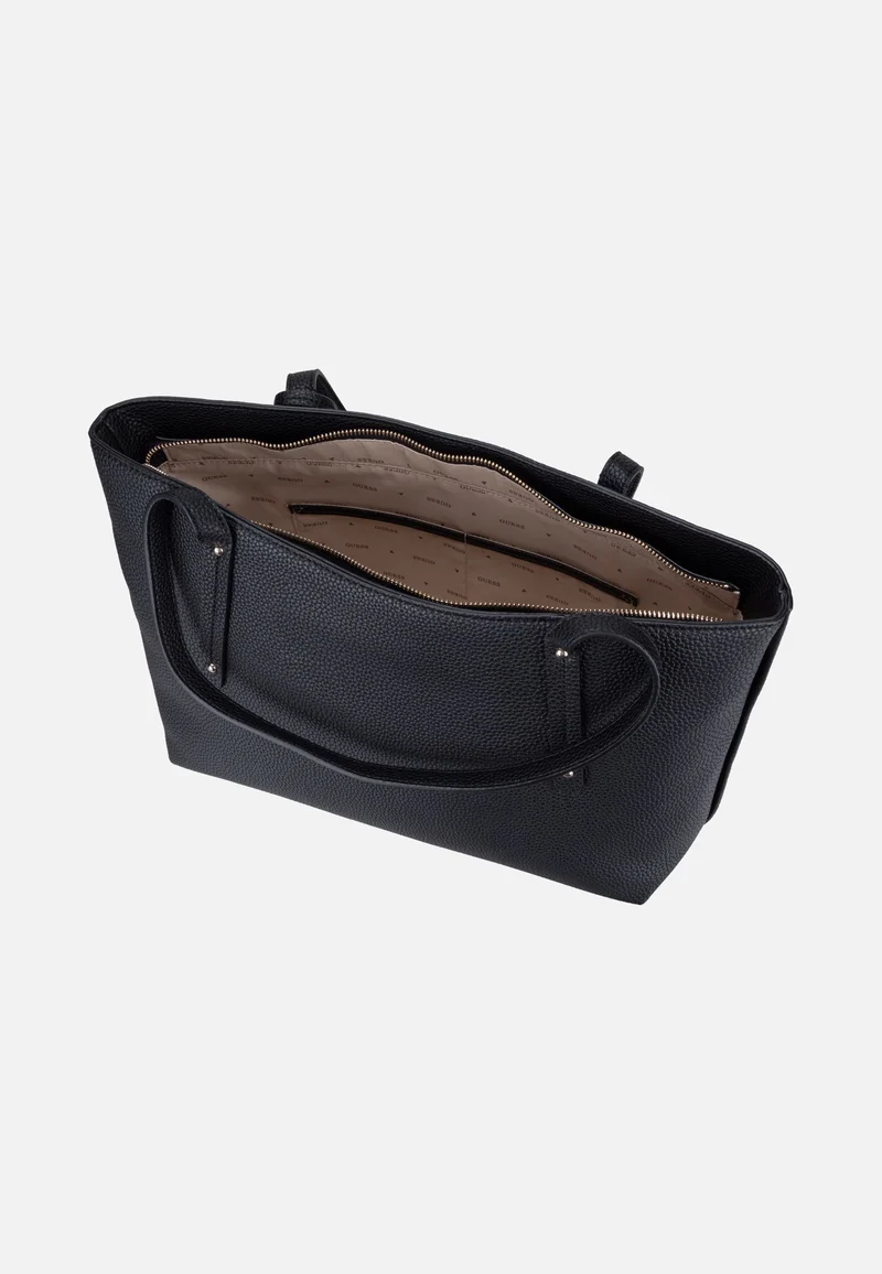 Brenton Top Zip 48240 Black - Shopper