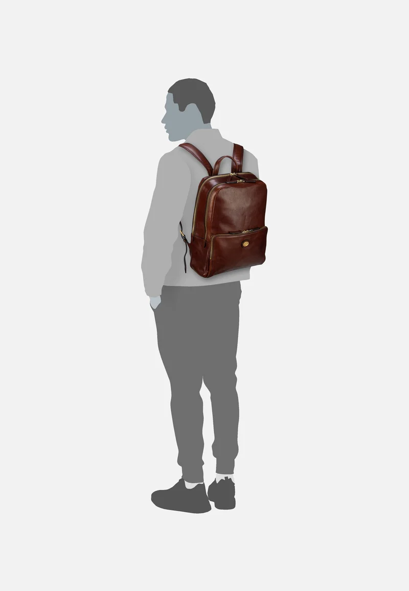 Story Uomo 4810 Marrone/Oro - Rucksack