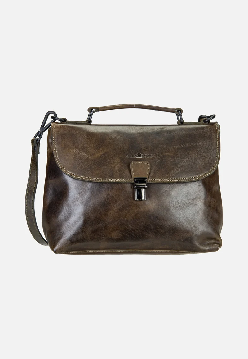 Newport 2108 British Green - Aktentasche