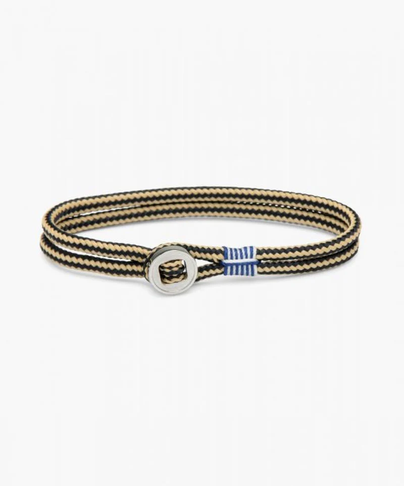 Pig & Hen Don Dino Armband Navy/Sand