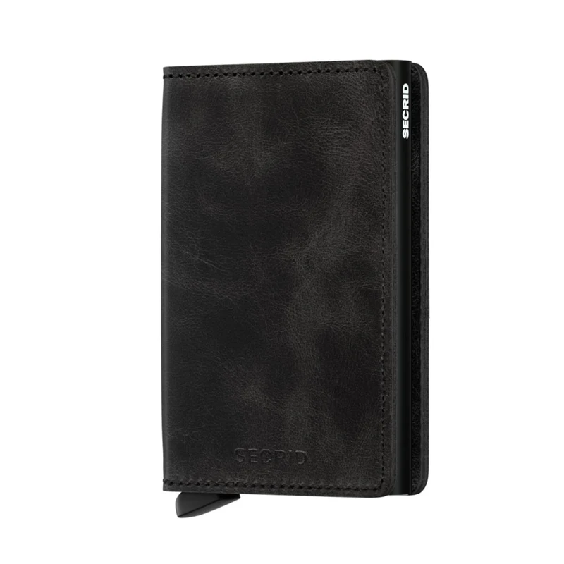 Secrid Slimwallet Vintage Schwarz
