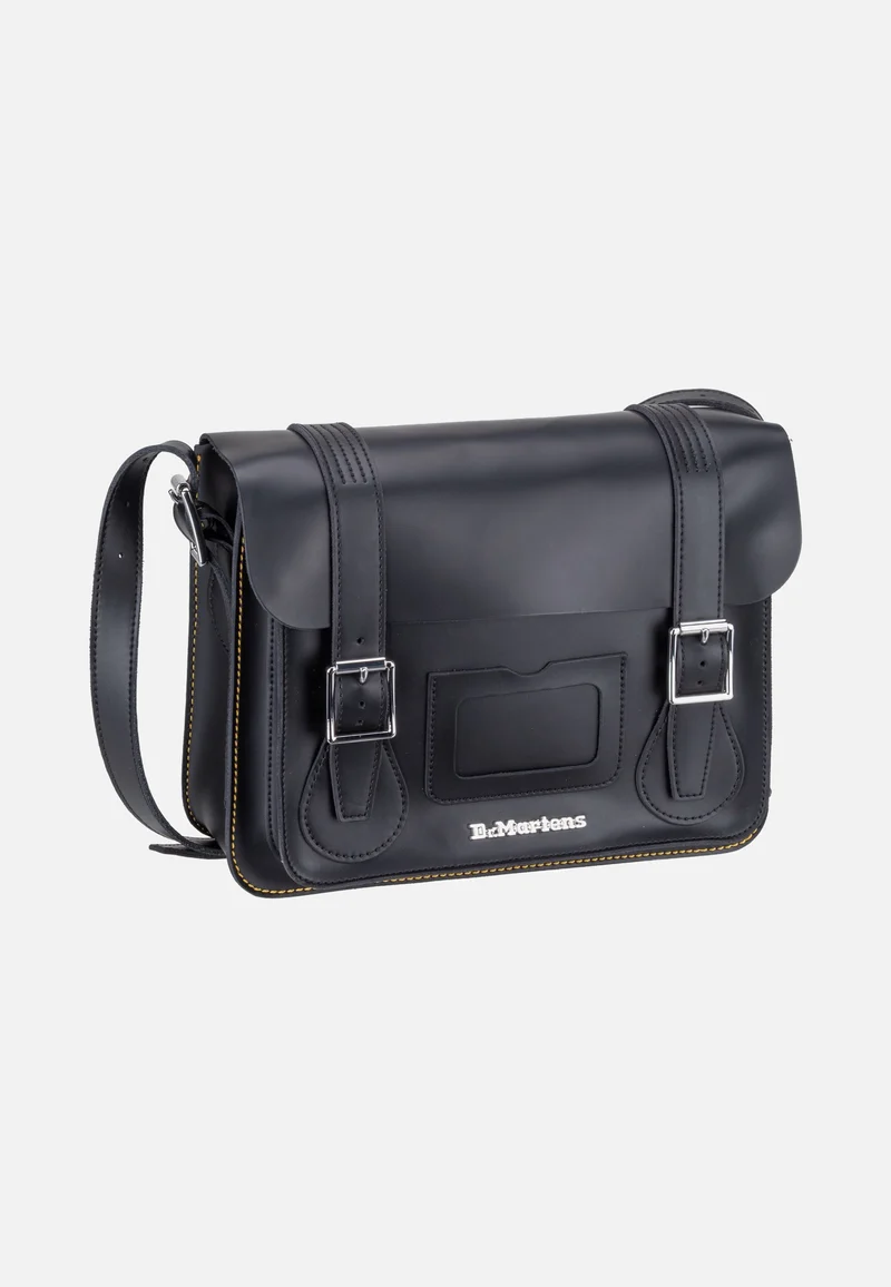 11" Satchel Black Kiev - Crossbody Bag