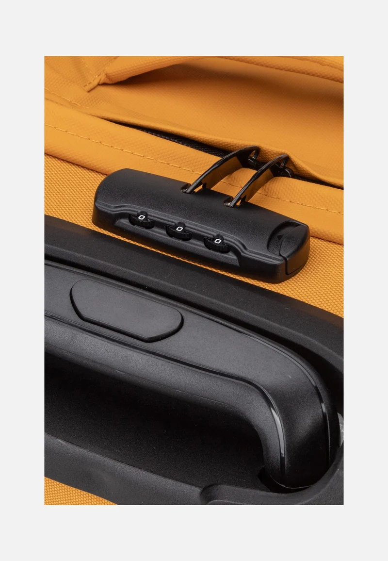Bolonia Wheeled Duffle M Yellow - Reisetasche mit Rollen