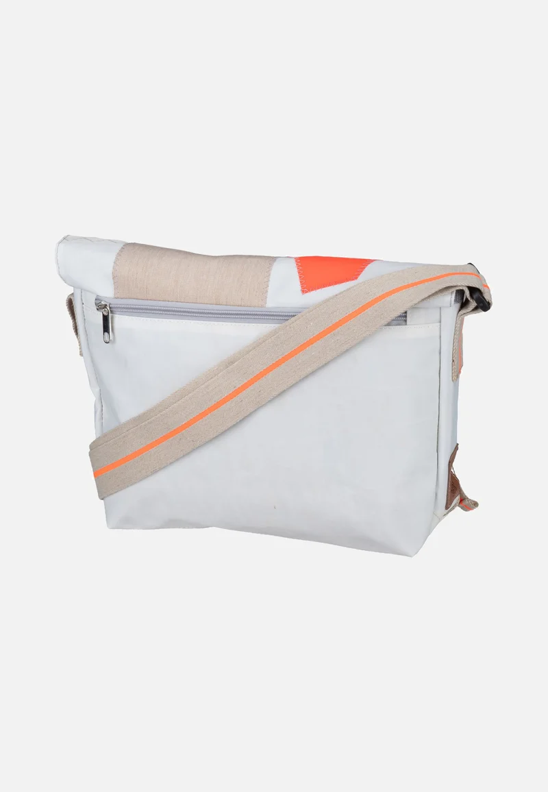 Törn Weiss/Sand/Zahl Orange - Messenger Bag