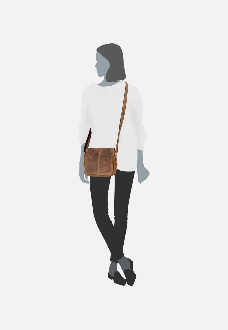 Vintage 1724 Sattelbraun - Saddle Bag
