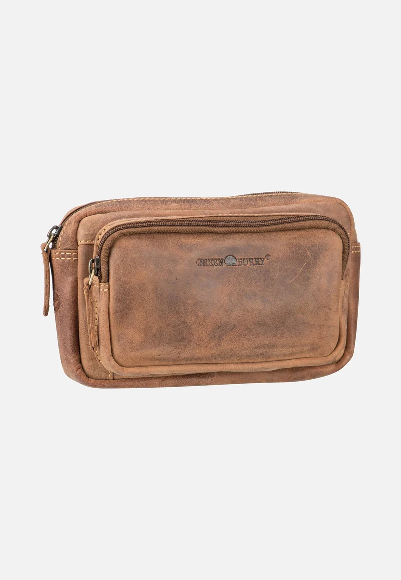 Vintage 1743B Sattelbraun - Bauchtasche