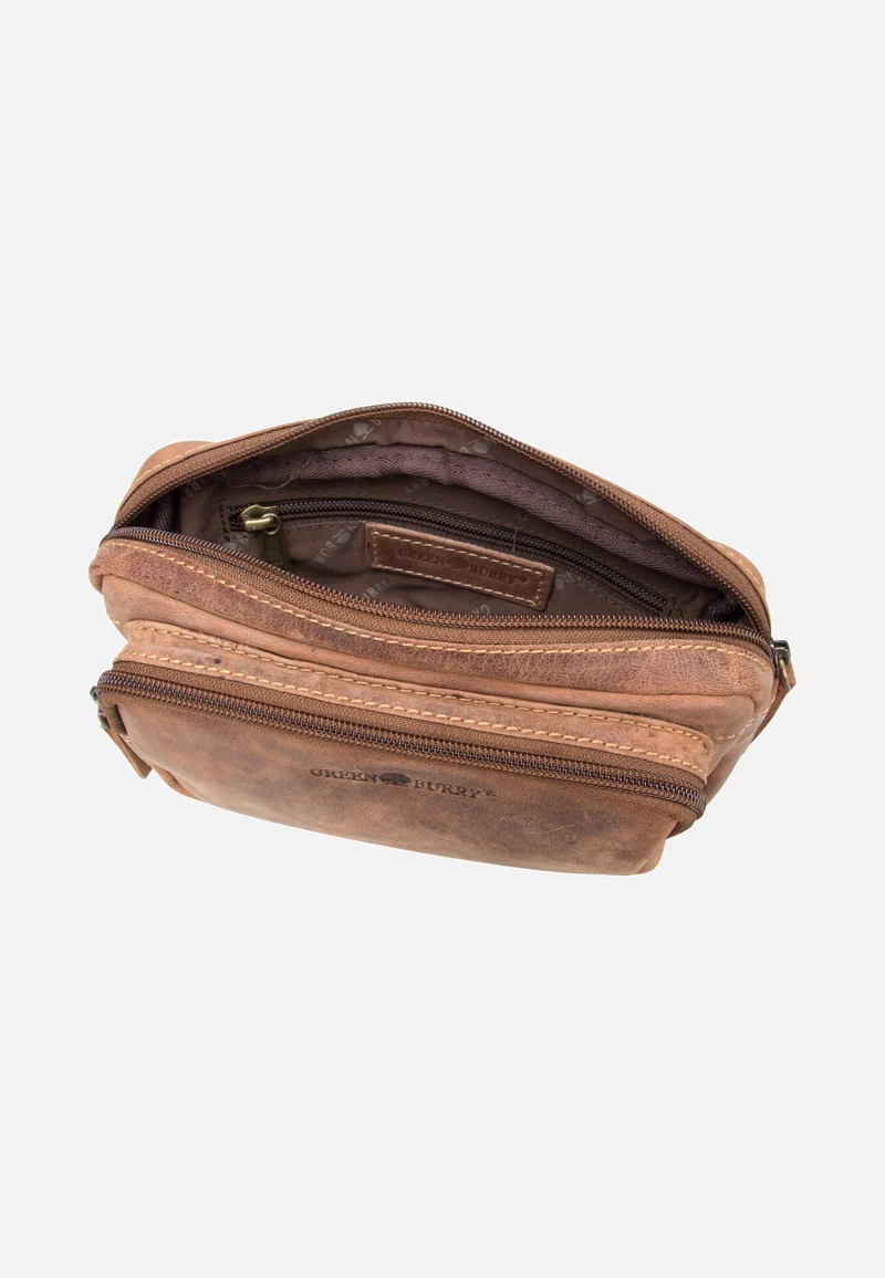 Vintage 1743B Sattelbraun - Bauchtasche