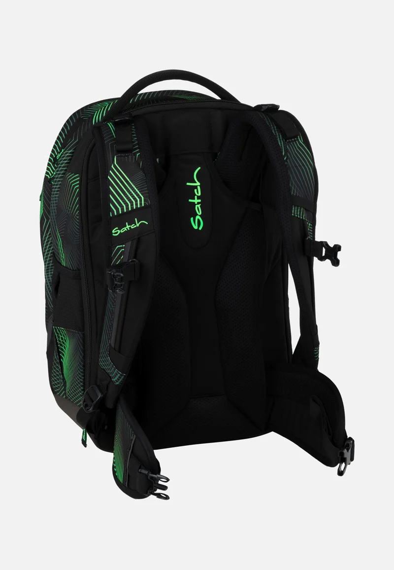 Match Plus Seismic Green - Schulranzen