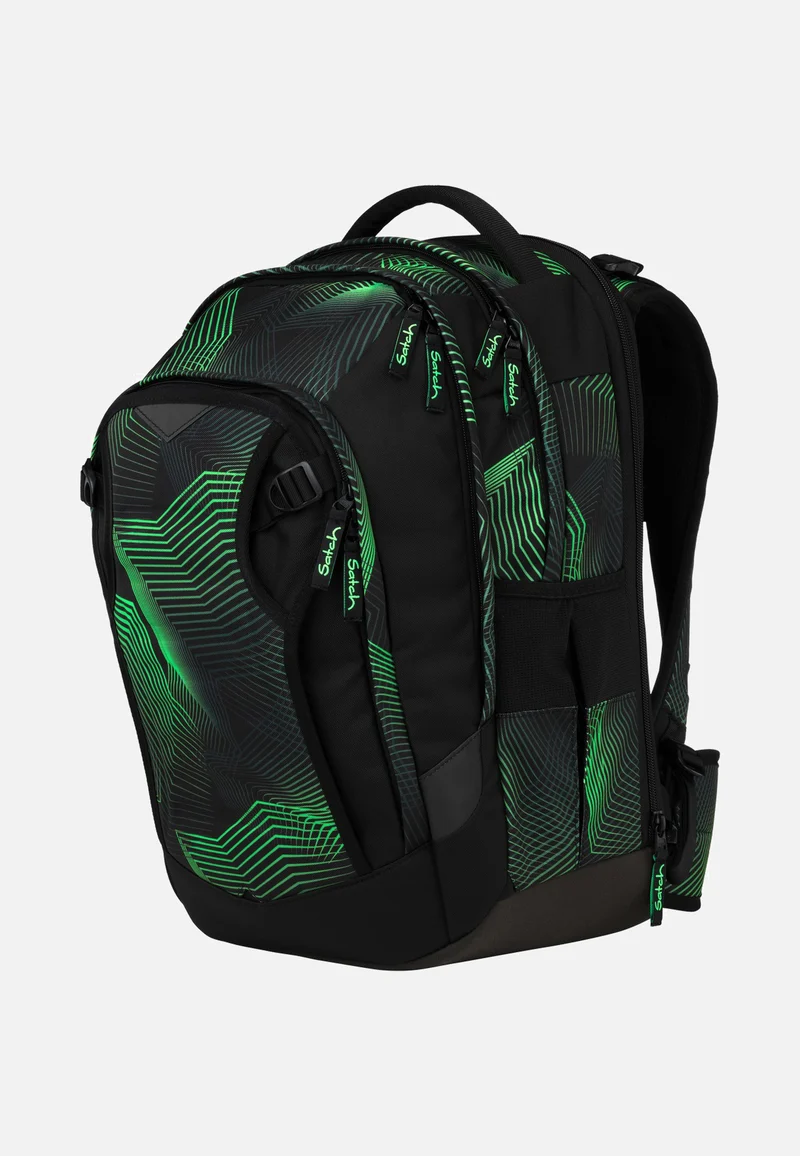 Match Plus Seismic Green - Schulranzen