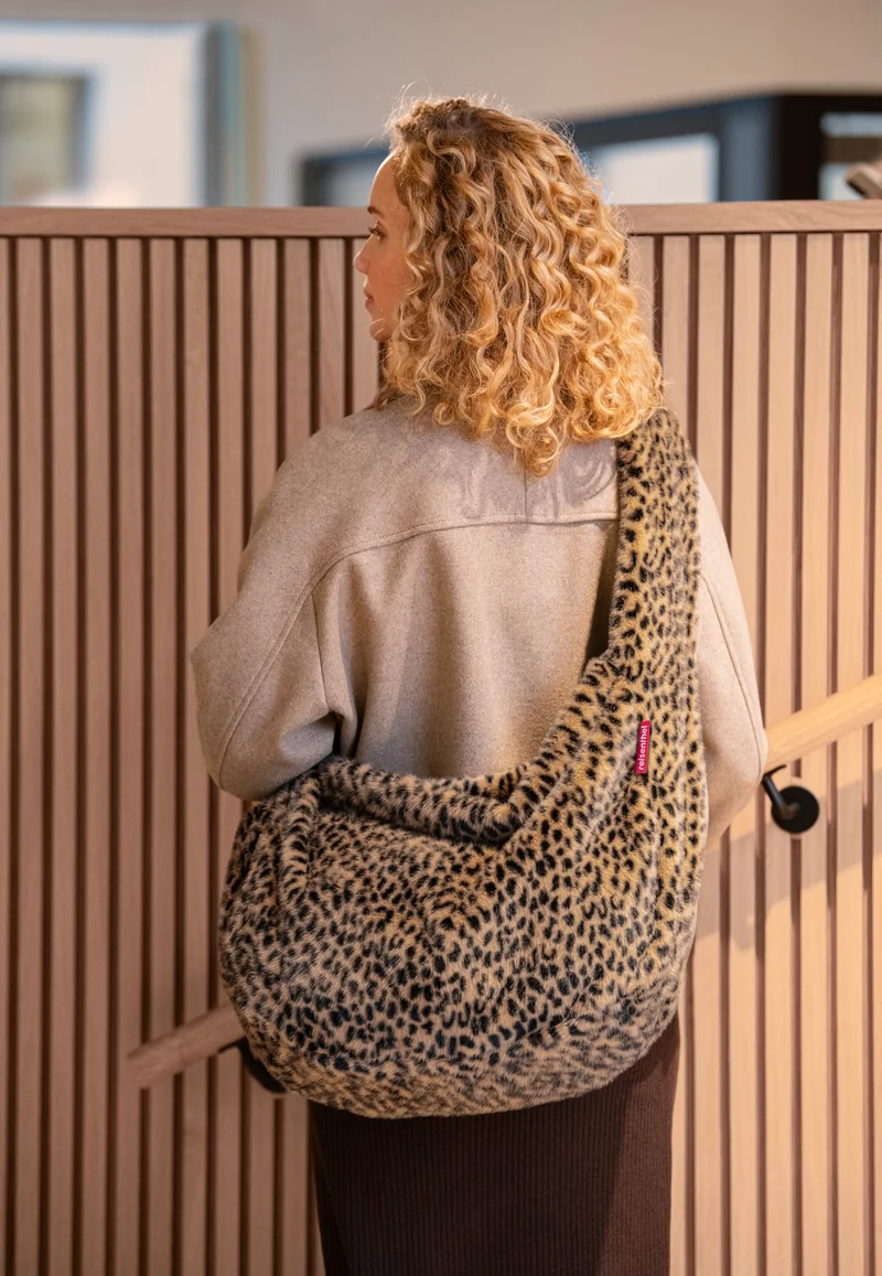 Moonbag Leo Fake Fur - Hobo Bag