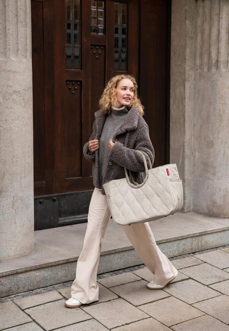 Loopshopper L Puffer Stone - Einkaufskorb