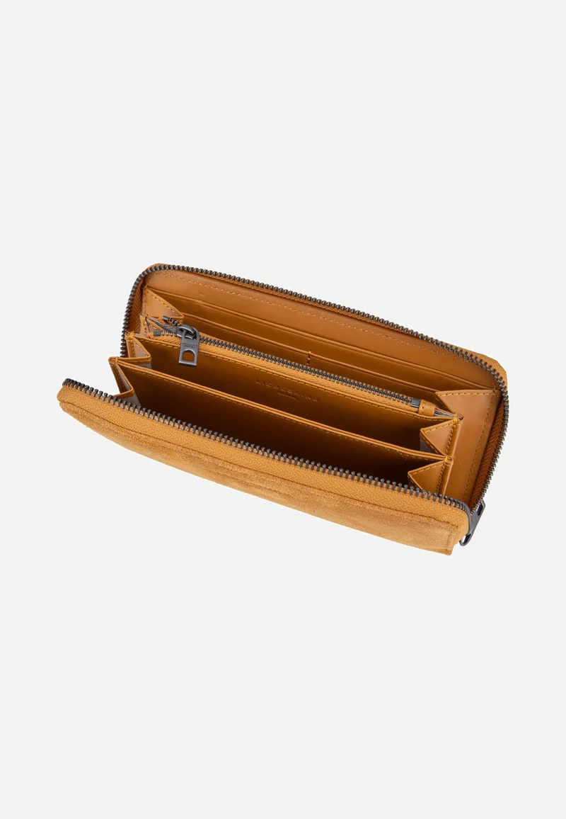 Ines L Suede Honey Suede - Portemonnaie