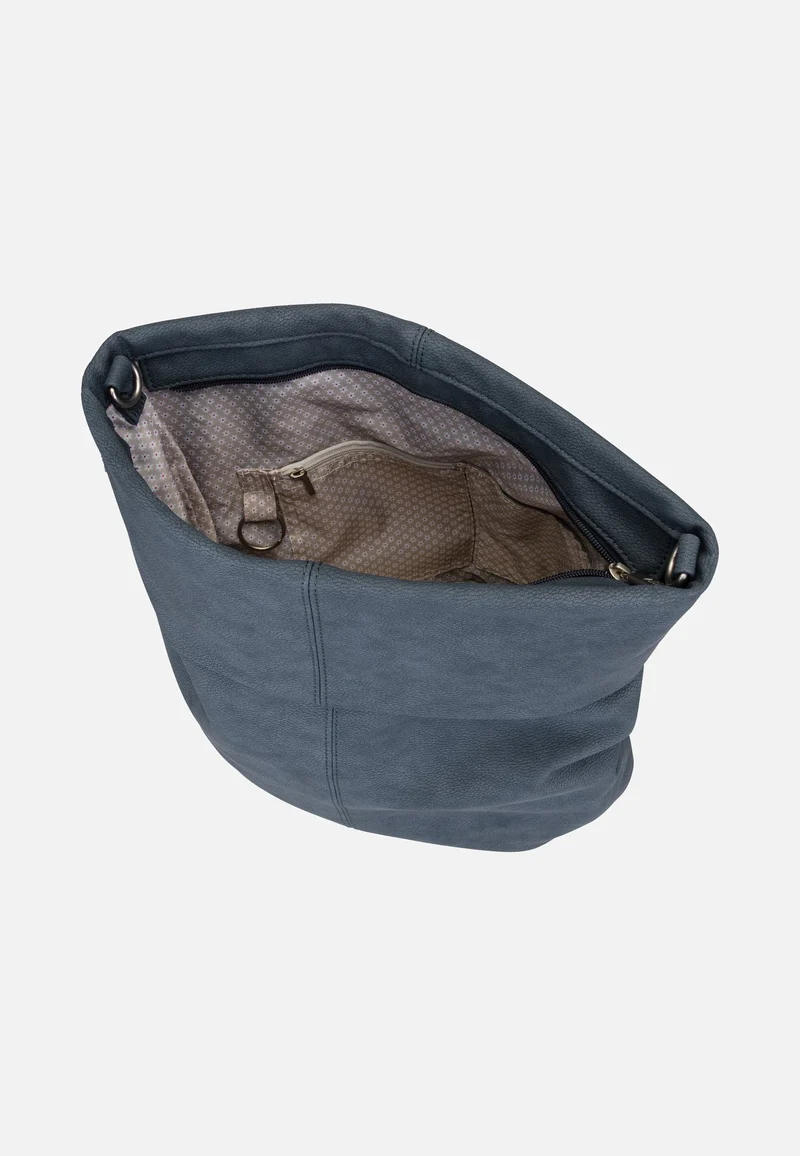 Mademoiselle M140 Nubuk/Blue - Hobo Bag