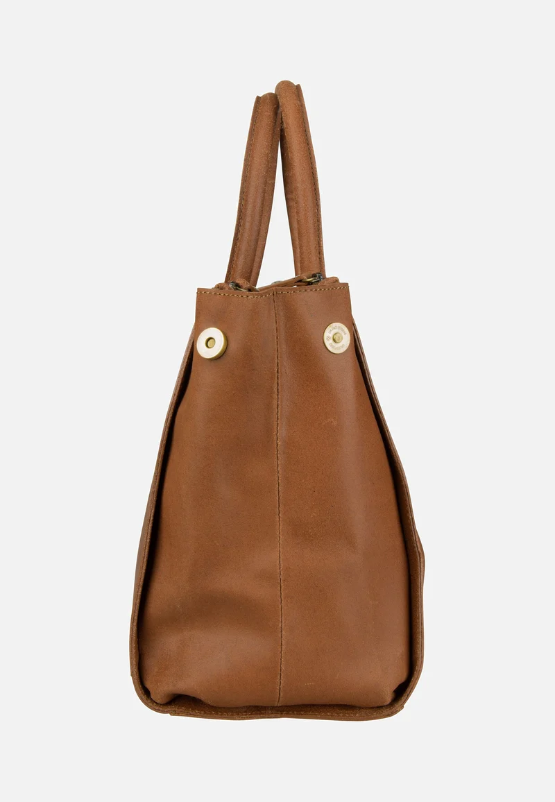 Vintage Wieske 2-Zipper 6971 Cognac - Bowling Bag