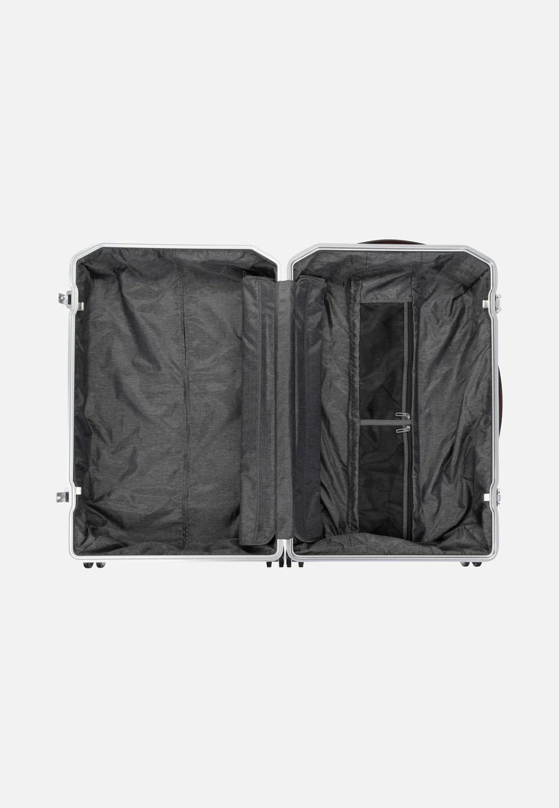 PQ Alu Big Size Spinner Grigio-Cuoio - Koffer
