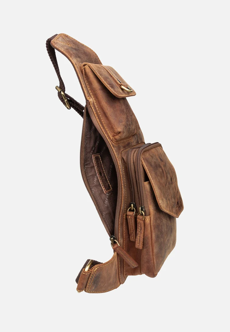 Vintage 1559 Bodybag Sattelbraun - Sling Bag
