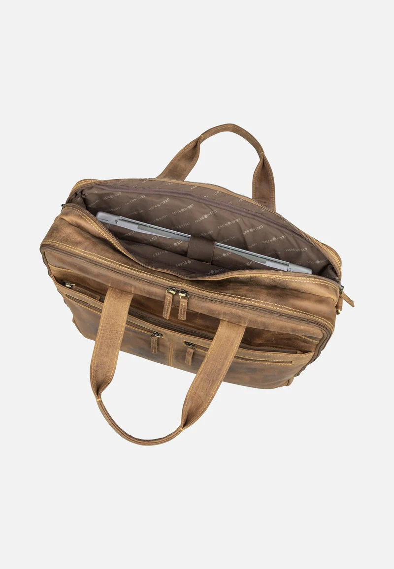 Vintage 1572 Teak-Brown - Aktentasche