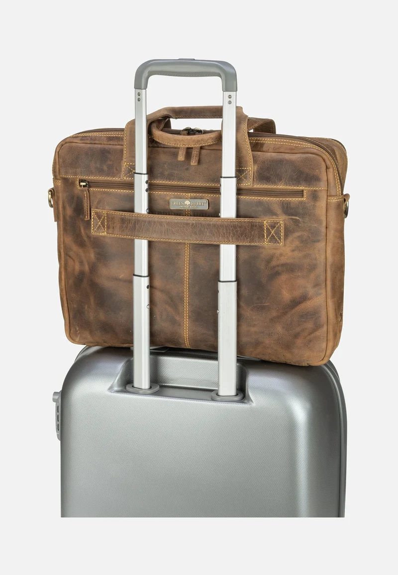 Vintage 1572 Teak-Brown - Aktentasche