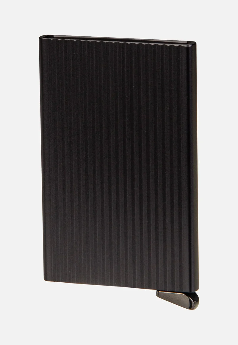 Cardprotector Fluted Black+ - Kartenetui