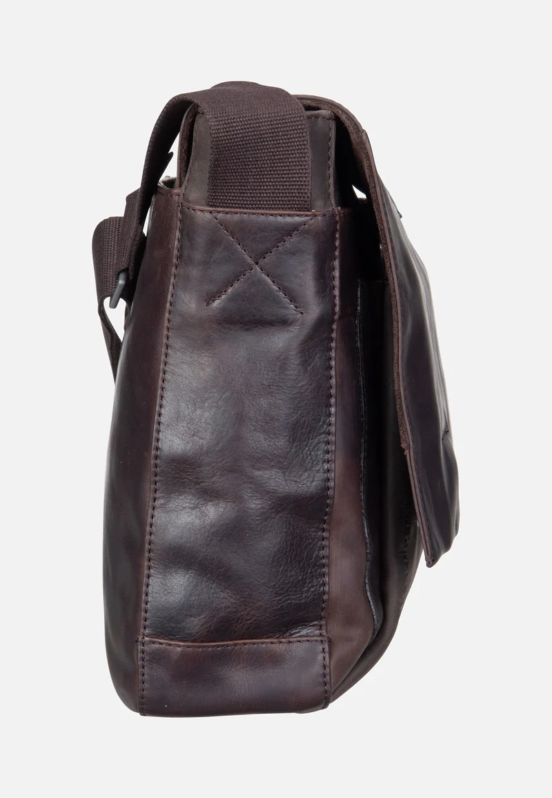 Brick Lane Jeremy LHF Dark Brown - Messenger Bag