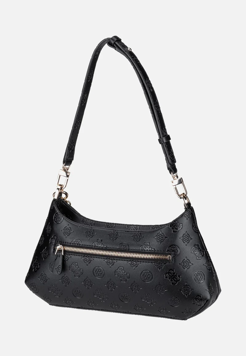 Carmella Shoulder 25180 Black Logo - Schultertasche