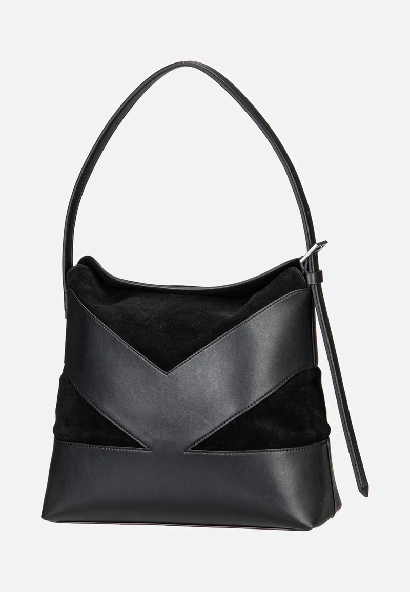 K/Koncept Hobo Black-Nickel - Hobo Bag