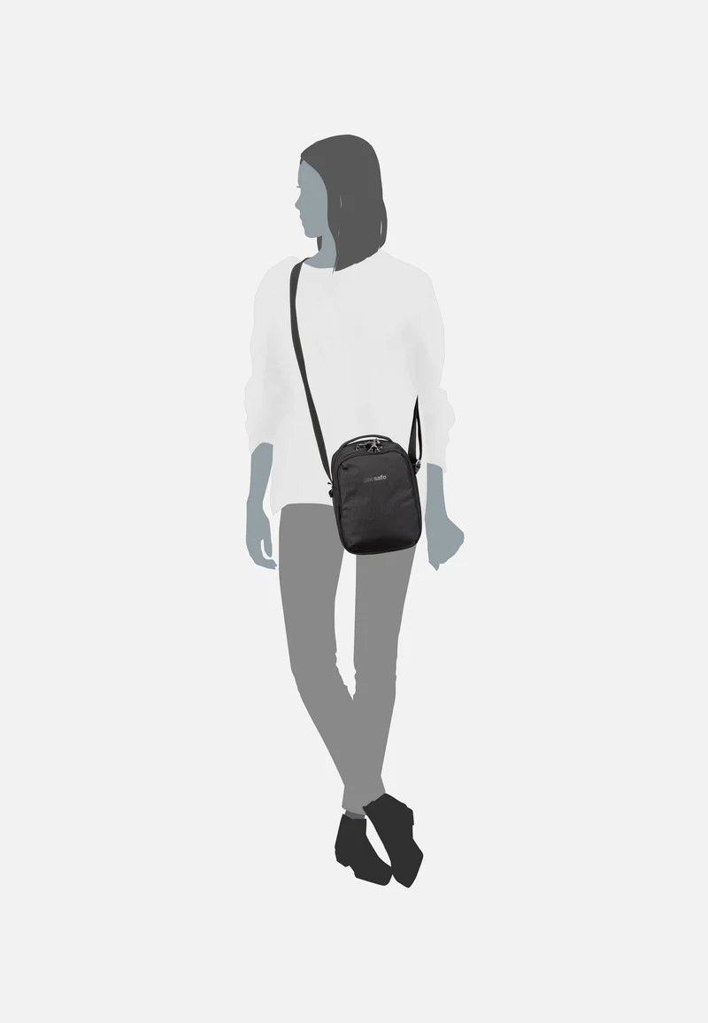 V Companion CB Jet Black - Crossbody Bag