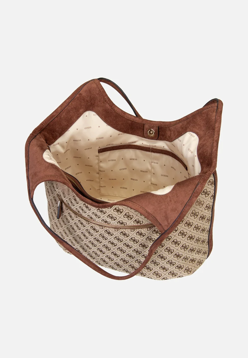 Samantha Girlfriend 13230 Latte Logo/Brown - Shopper