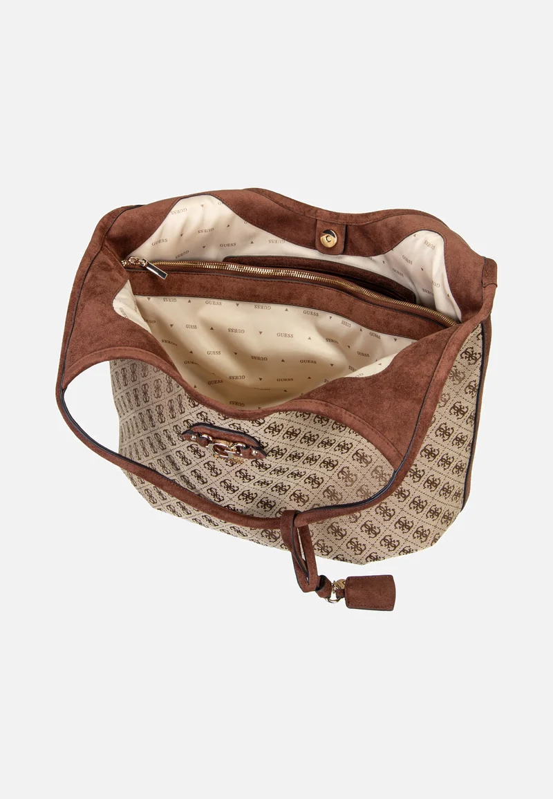 Samantha Girlfriend 13230 Latte Logo/Brown - Shopper