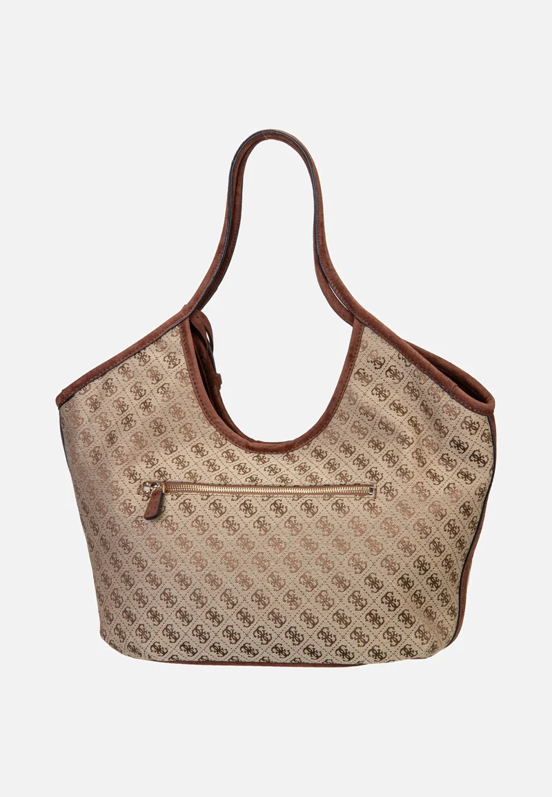 Samantha Girlfriend 13230 Latte Logo/Brown - Shopper